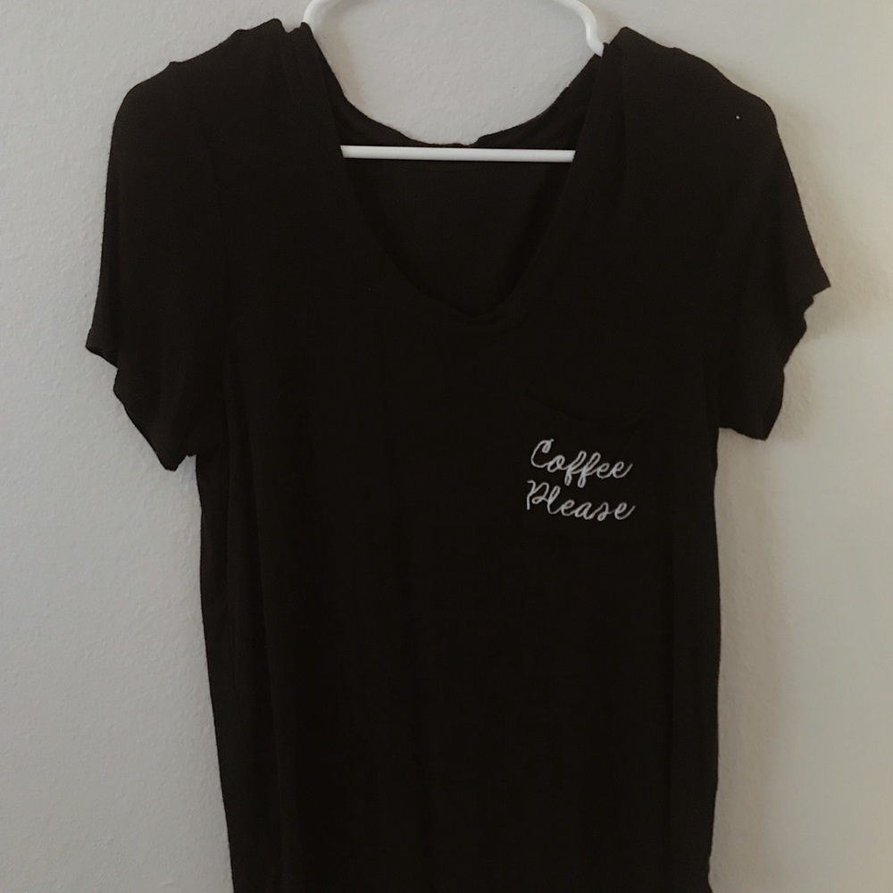 “coffee please” T-Shirt